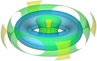 isosurfaces of distance from a torus